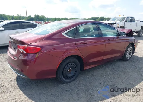 2015 Chrysler 200 Limited z USA, uszkodzony, nr VIN 1C3CCCAB0FN581828